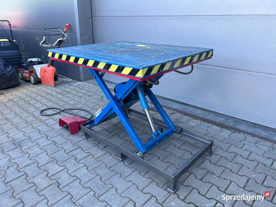 Hydrauliczny stół nożycowy 1240x1000mm Juszczyn