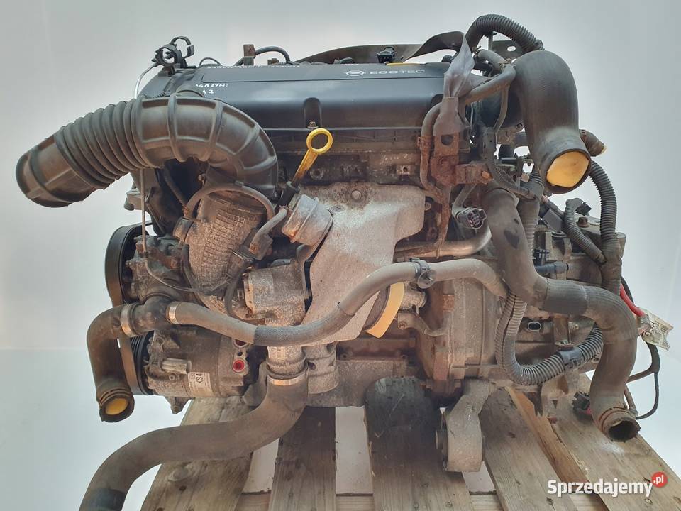 SILNIK KOMPLETNY Opel Zafira B 16 16V T TURBO Rudka