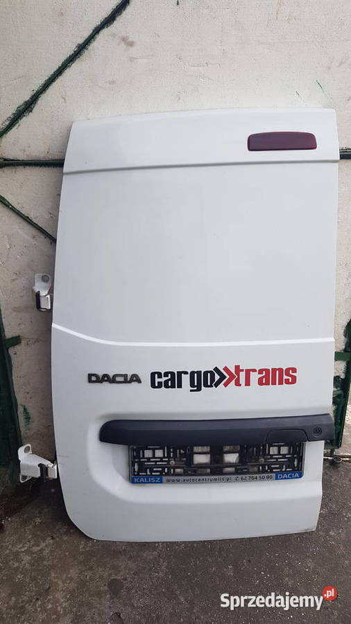 DRZWI LEWY TYŁ DACIA DOKKER 20122017 białe