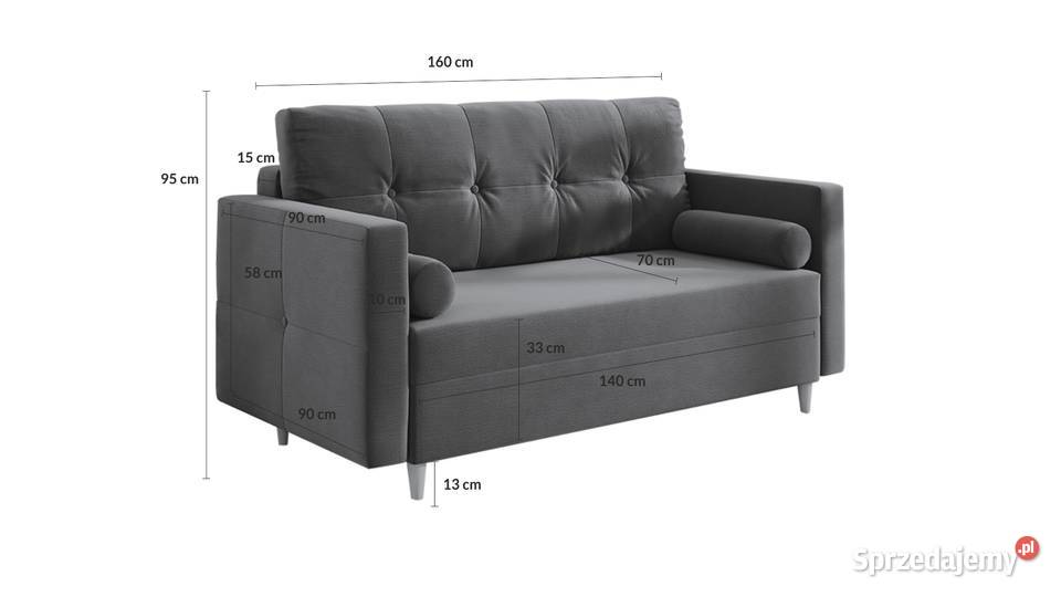 Kanapa HELMER 95cm Brody