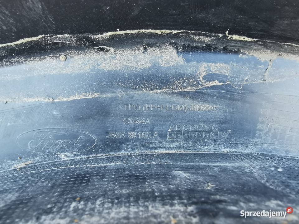 Listwa błotnika przód lewa ford ranger 3 III 18 wielkopolskie Sieraków sprzedam