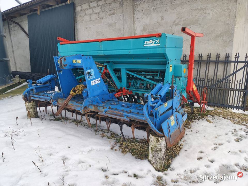 Agregat uprawowo siewny 3m rabe werk sulky Sobków