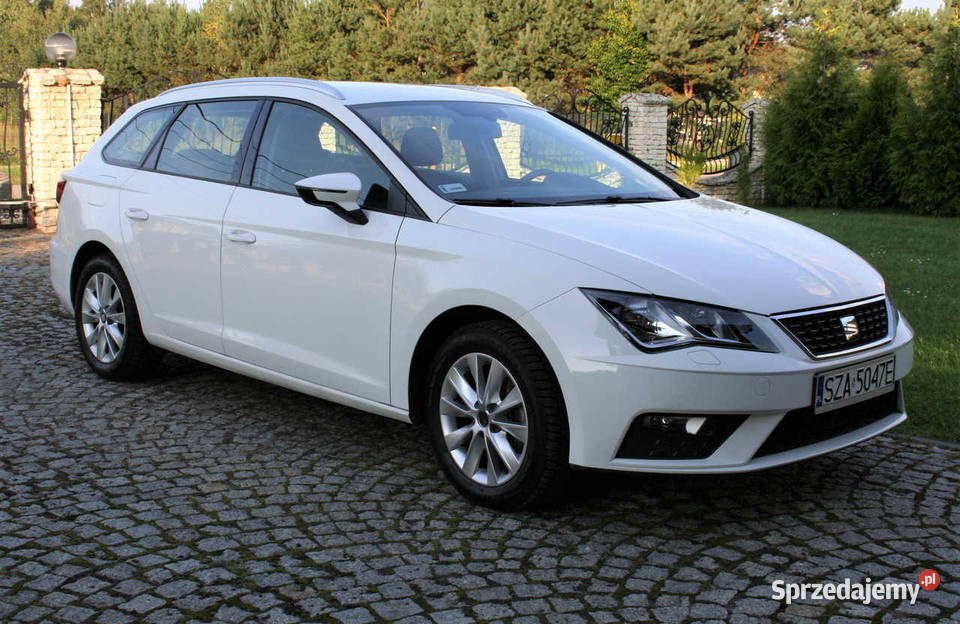 Samochód Seat Leon r2017 16 TDI 1600cm3 śląskie Poręba sprzedam