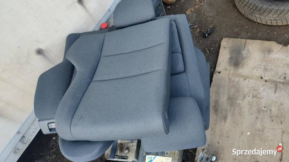 Komplet foteli przód kanapa tył Volvo s40 II Książ Wielkopolski