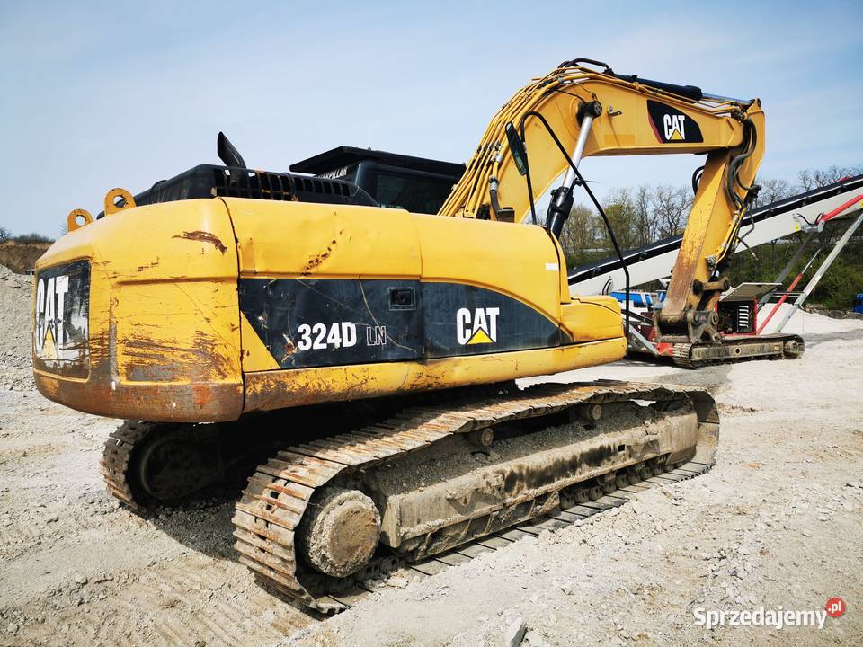 koparka gąsienicowa CAT 324 D LN 2007 Żary sprzedam
