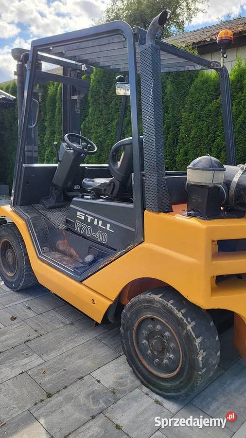 Still R7040 2002r 4tony Deutz wózek widłowy Still Wózki widłowe Motoryzacja