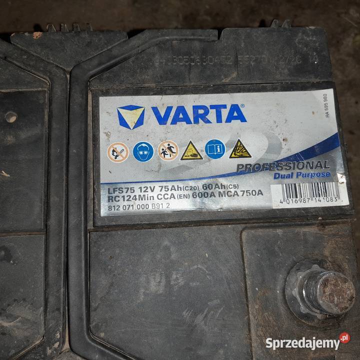Akumulator 60ah 75ah Lubochnia