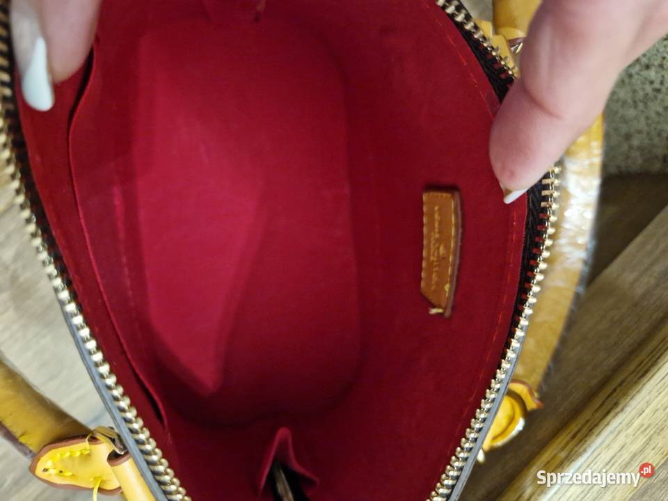 Torebka Louis Vuitton Alma monogram brąz karmel 12.5cm Września sprzedam