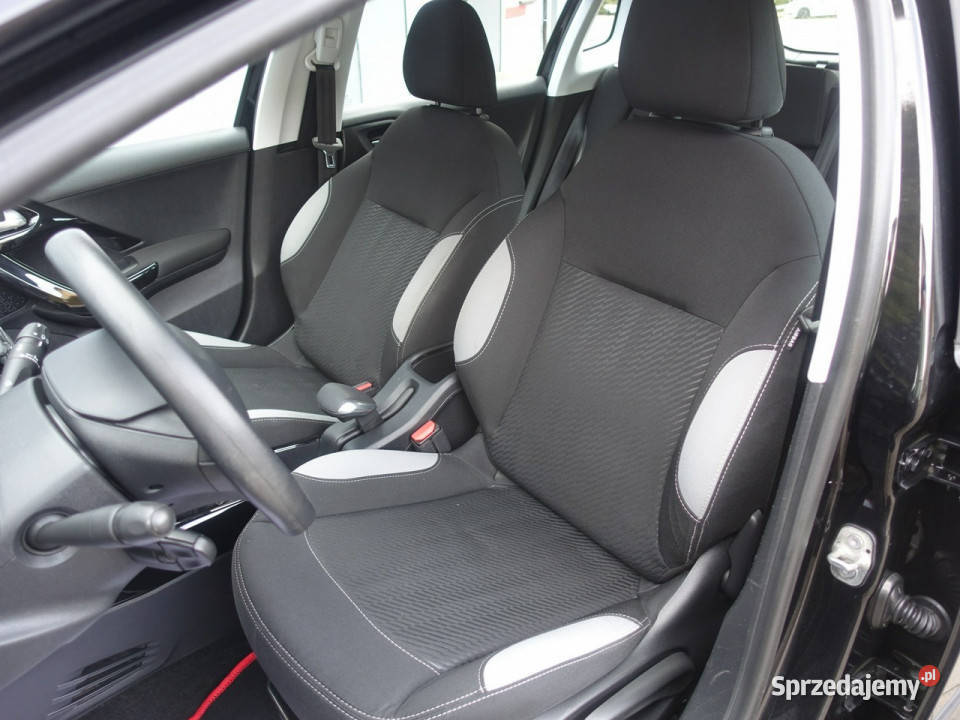 Peugeot 2008 12i Klimatyzacja Ledy Opłacony czarny Częstochowa