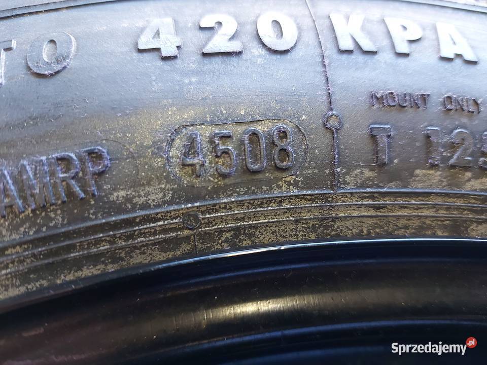 OPEL INSIGNIA A koło dojazdowe 1258016 97M 5x120