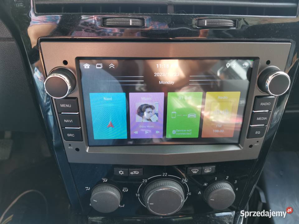 Radio Android 13 Opel Astra H 2GB 32GB GPS WiFi