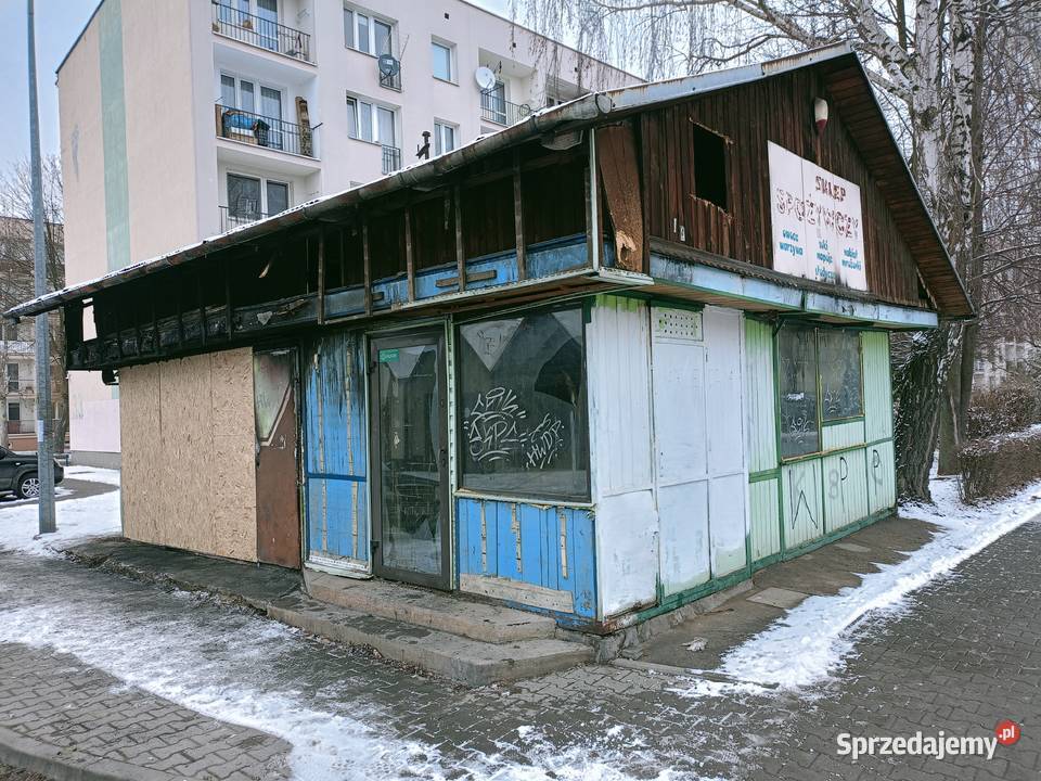 Kiosk warsztat magazyn paczkomat Proszowice 40m2
