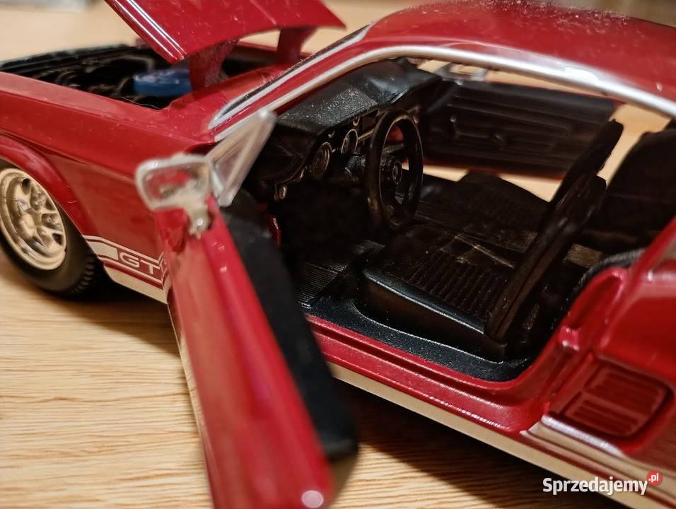 1967 FORD MUSTANG GT FASTBACK Maisto 124 model Warszawa