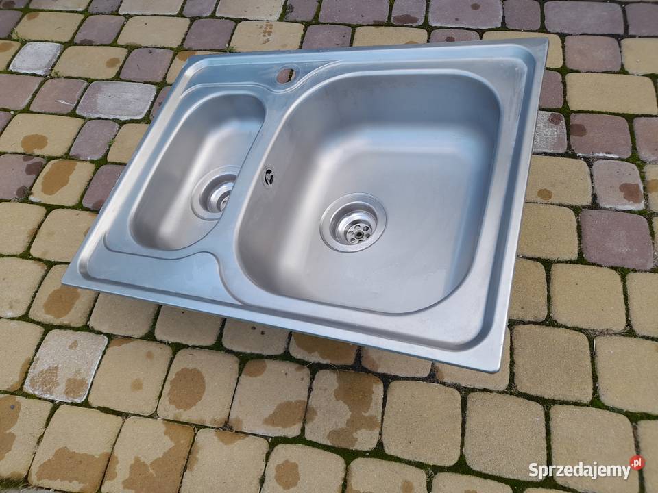 Zlew dwukomorowy 50x65 Skierniewice sprzedam