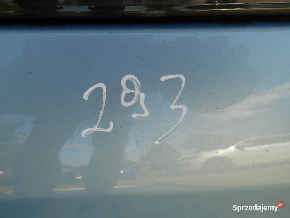 FIAT PANDA II HB 737A KLAPA TYŁ