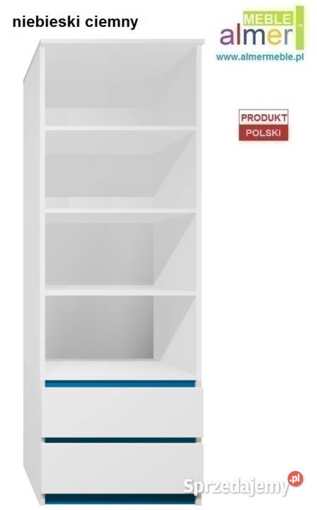 regał CITY C11 70x40 w200 meble dziecięce Nowogard
