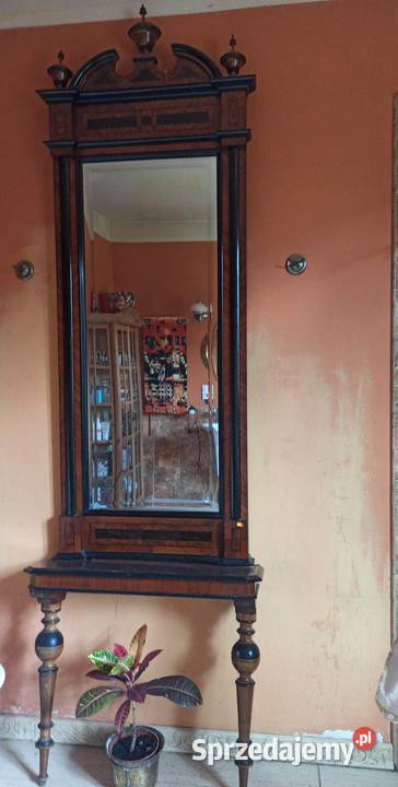 Lustro z konsolą XIX wiek
Eklektyk Drewno i Gdańsk