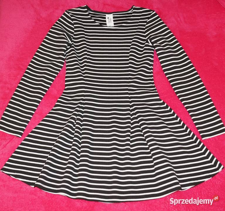 Sukienka szkolna paski 134 140 146 152 CA Czerwionka-Leszczyny