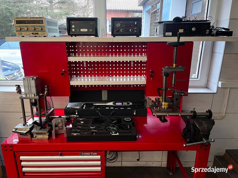 Bosch 3 etap stanowisko regeneracji wtryskiwaczy Wałcz