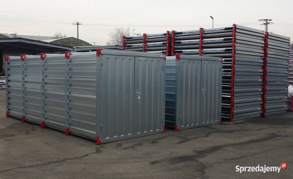 KONTENERY MAGAZYNOWE 6m CERTYFIKAT TV SELF Oława