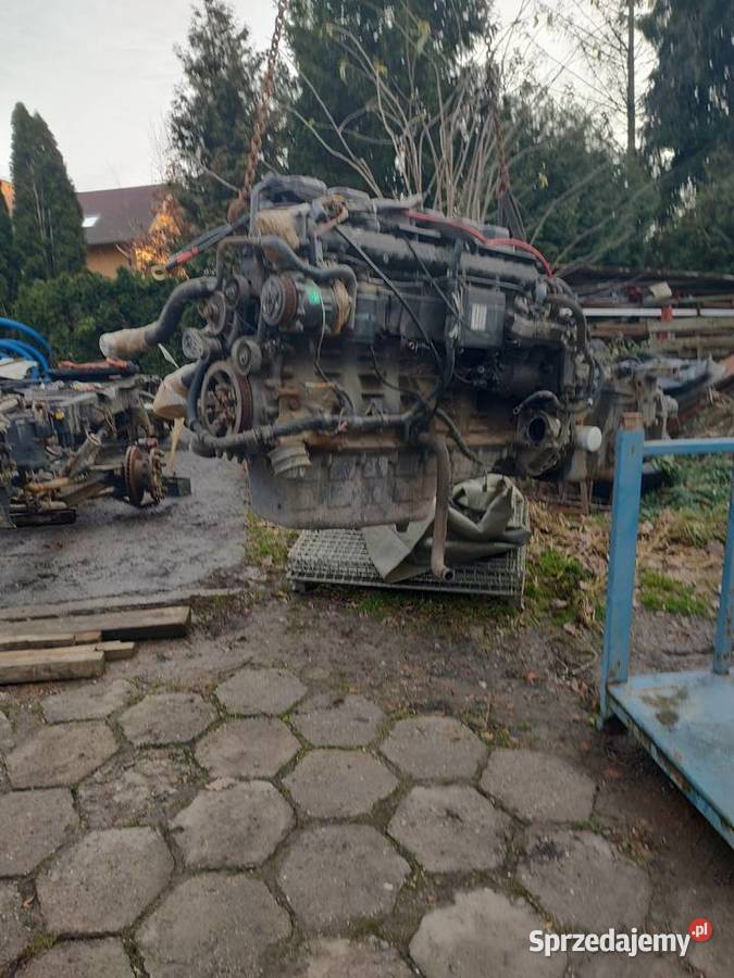 silnik skrzynia scania 420 przebieg 600000 śląskie Bestwina