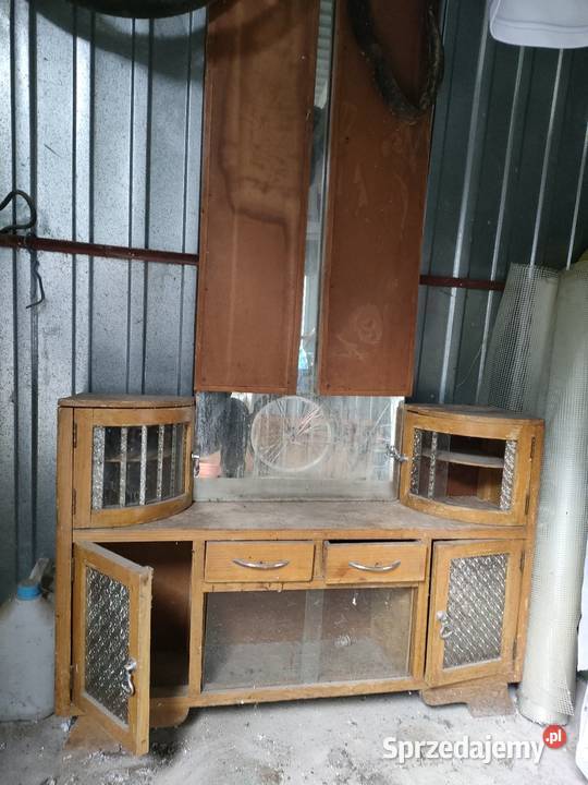 Toaletka stara drewniana Dorohucza