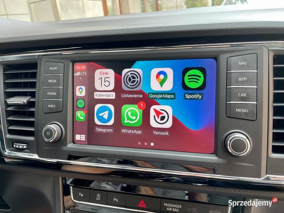 Aktywacja Full Link Seat Android Auto Apple Łódź