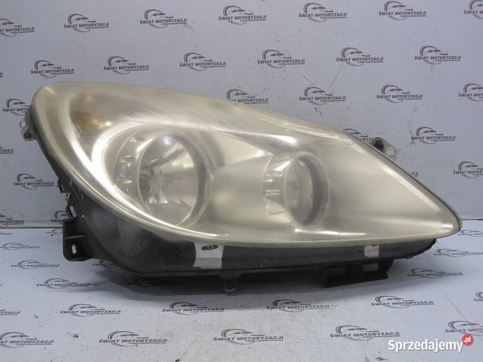 OPEL CORSA D 07r lampa prawa przód 13186384 osobowe Lampy przednie świętokrzyskie sprzedam