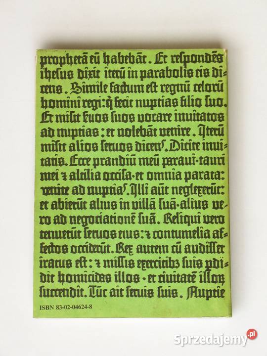 Biblia a literatura polska Antologia Kazimierz małopolskie Kraków