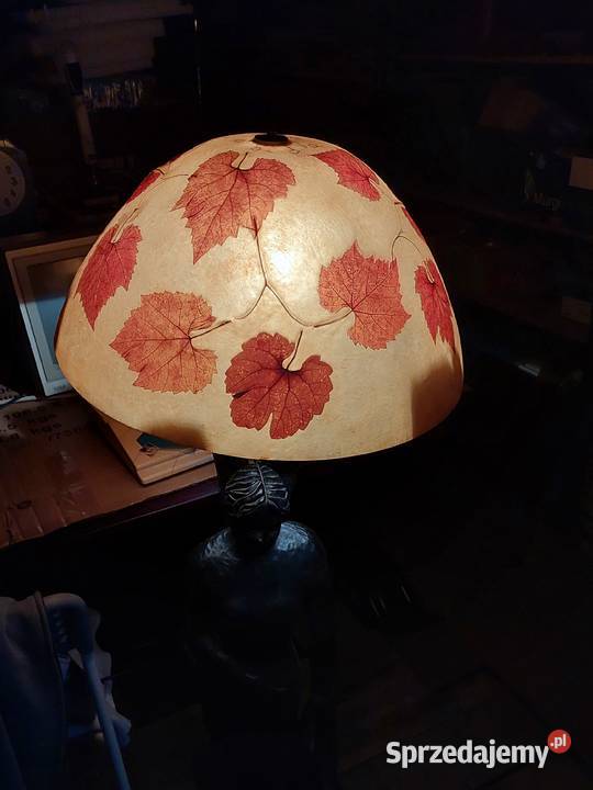 Nietuzinkowa klimatyczna lampa podłogowa Tczew