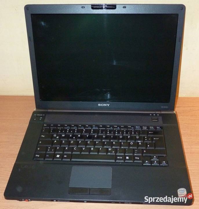 Laptop Sony VGNBZ14XN 15 Intel Core 2 Duo 2 GB mazowieckie Warszawa