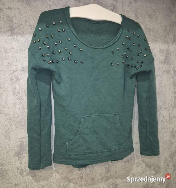 Bluza damska basic zieleń ćwieki 38M Łódź