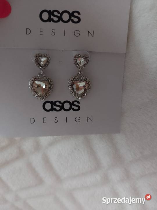 ASOS Bogato zdobione kolczyki ślubne z Londynu Kraków