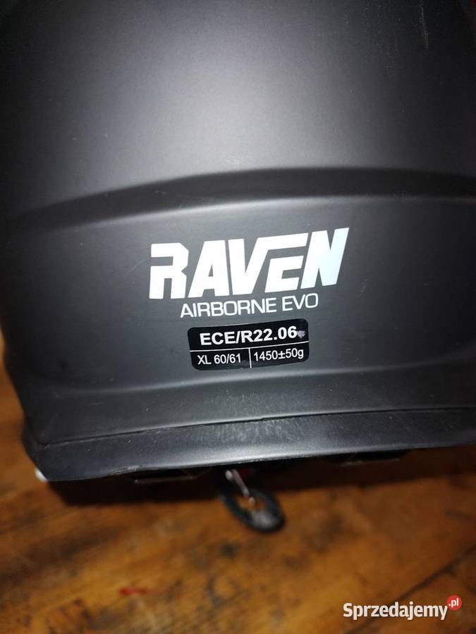 Kask cross Raven XL Lesko