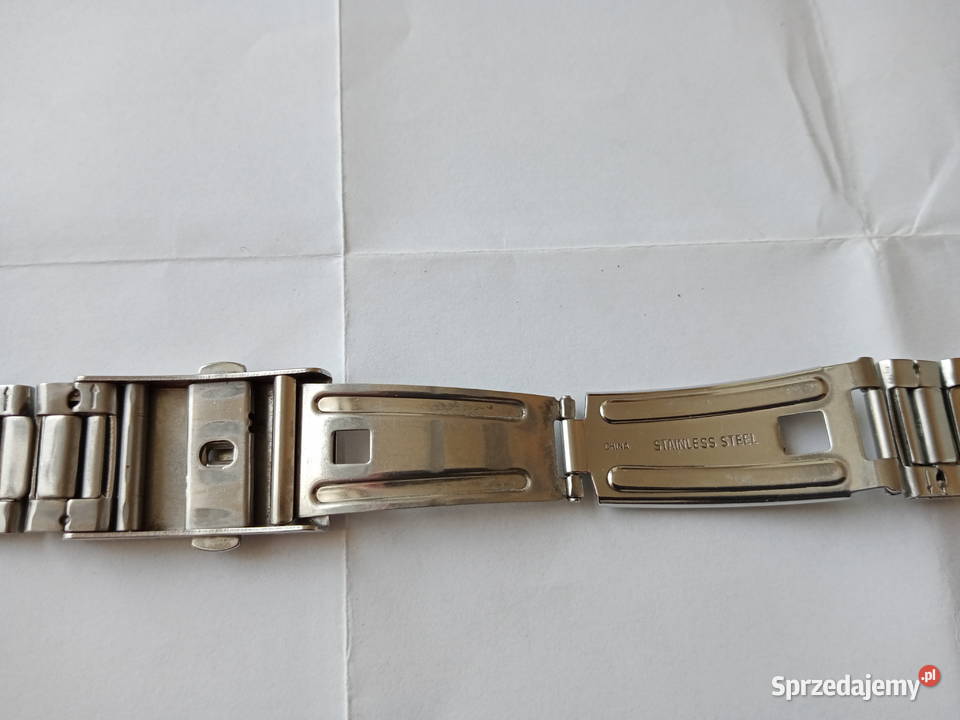 Pasek stalowy S1229N do zegarka Casio Bransoleta Wrocław