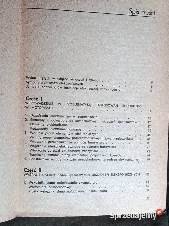 Książki elektronika elektrotechnika samochodowa Legionowo
