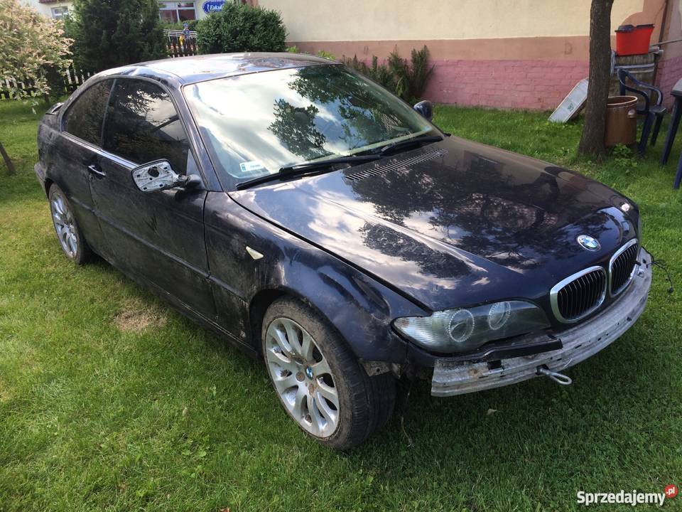 BMW E46 Coupe Lift MPakiet Skóra DVD Navi Kamera reflektory ksenonowe Seria 3 Motoryzacja Sławoborze