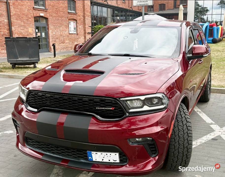 Dodge Durango RT AWD BLACK TOP piękny kolor benzyna Warszawa