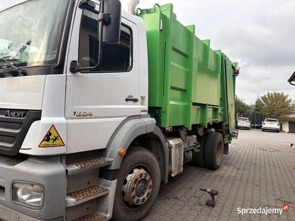 Zabudowa śmieciarki dwuosiowej zoeller sprzedam