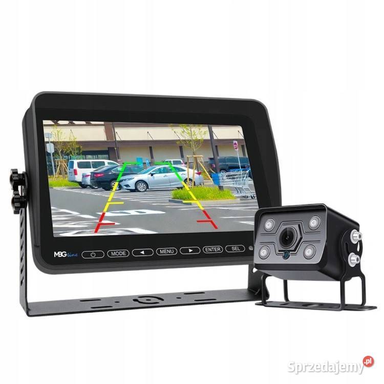 Zestaw cofania MBG Line monitor 101 kamera 1236V Kamery Łuszczów Drugi