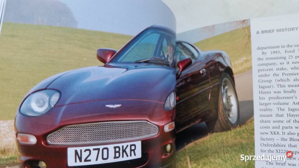 Ksiazka ASTON MARTIN The Great British twarda Puławy