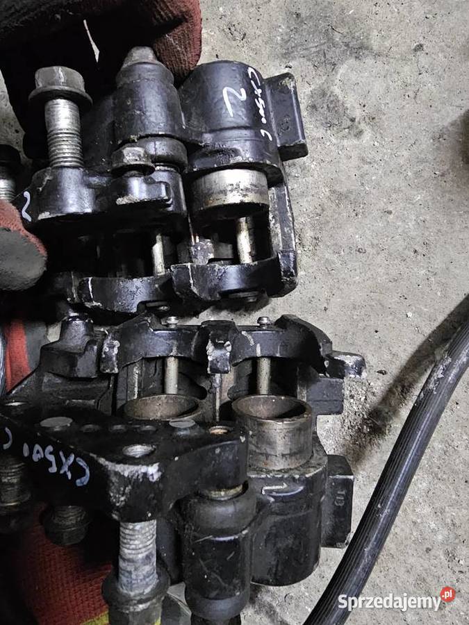 Honda CX 500 zacisk zaciski hamulec hamulce Motoryzacja Jelenia Góra