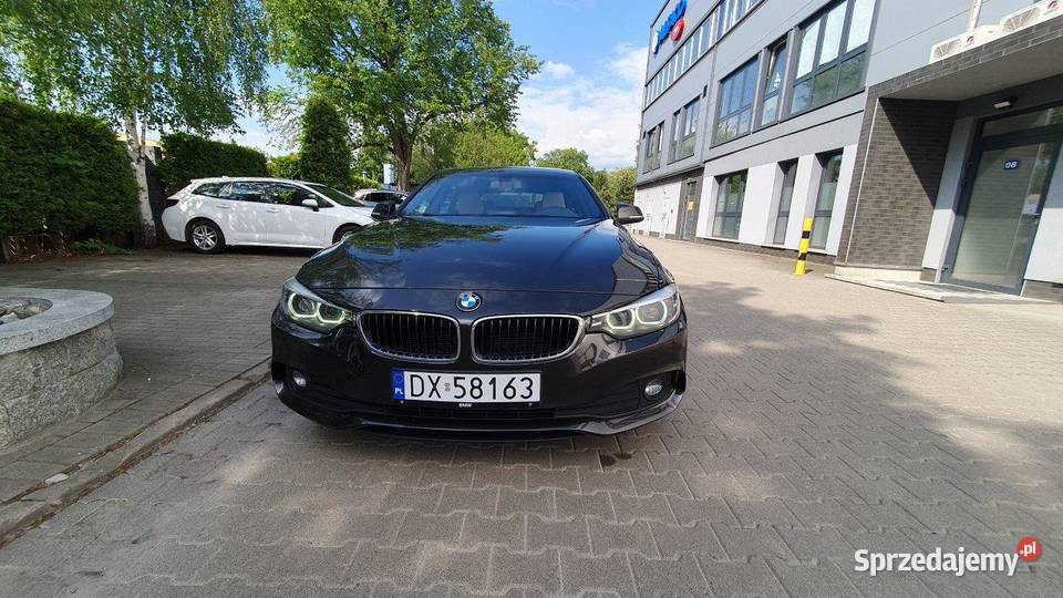 BMW 4 Gran Coupe 2018 bezwypadkowy serwis ASO wspomaganie kierownicy Wrocław