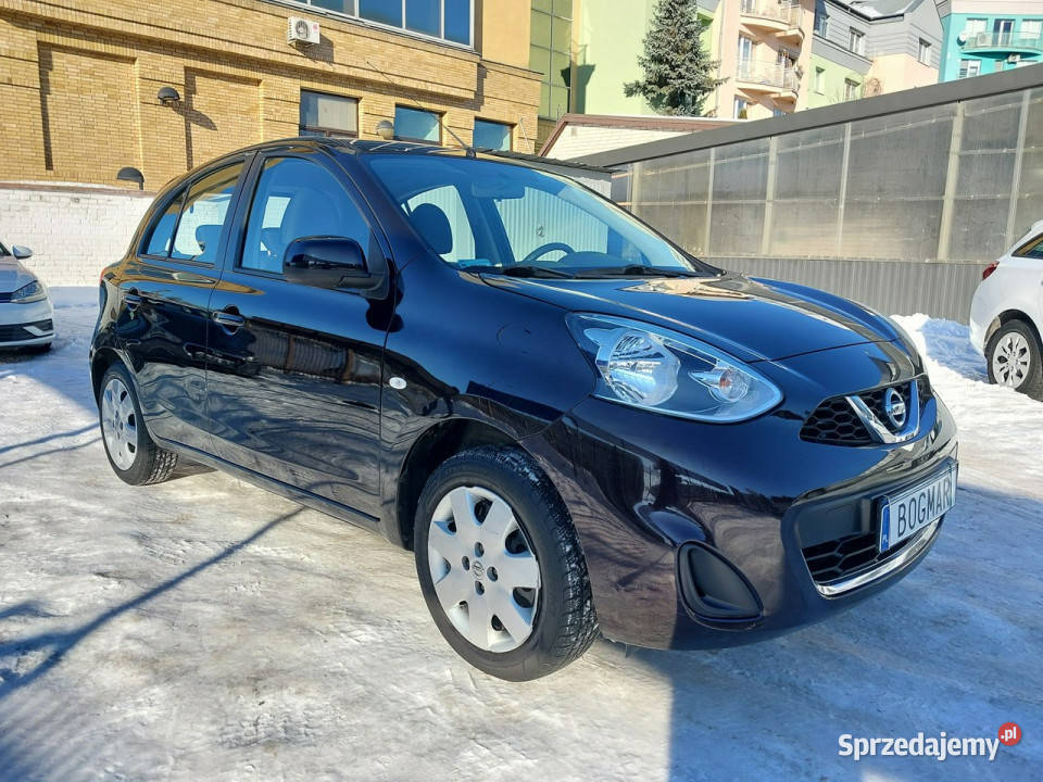 Nissan Micra SALON 1 wł Bezwypadkowa przebieg 64 wielofunkcyjna kierownica Warszawa sprzedam