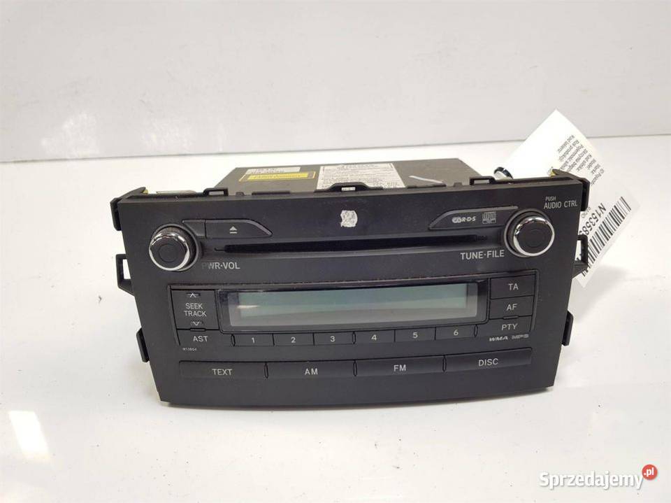 RADIO TOYOTA AURIS 8612002510 sprzedam