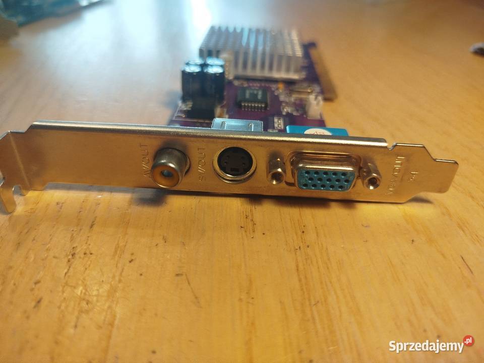 Radeon 9200SE GeForce4 MX440 Podzespoły bazowe sprzedam