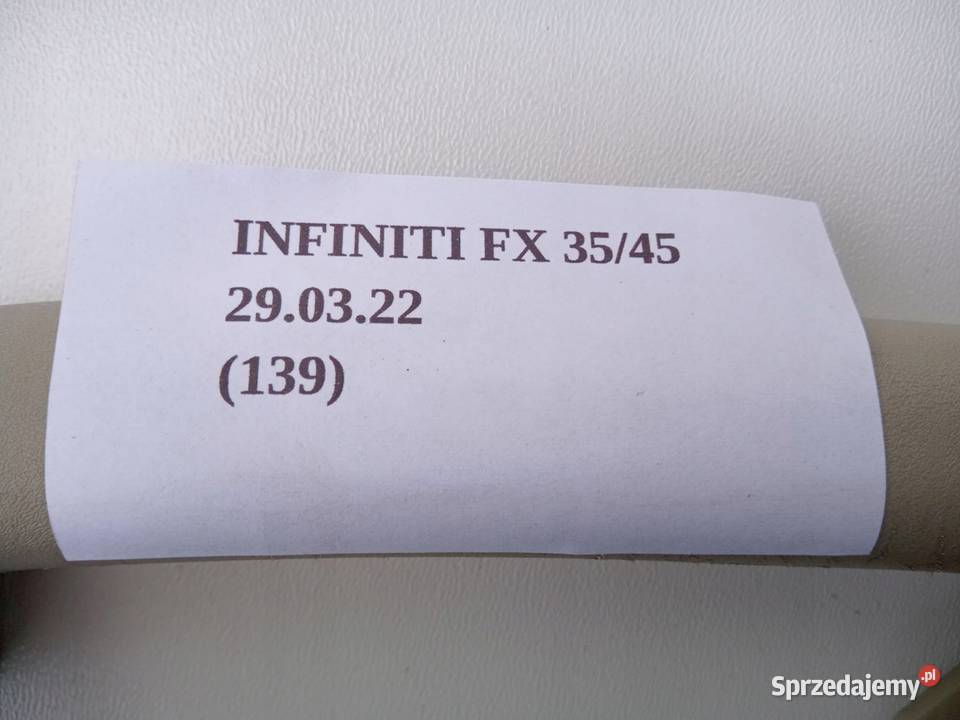 RĄCZKA PODSUFITKI UCHWYT INFINITI FX35 FX45 osobowe Nowy Tomyśl