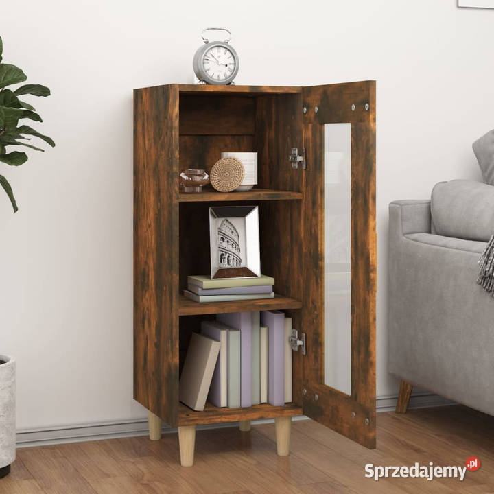 Szafka przydymiony dąb 345x34x90 materiał Warszawa