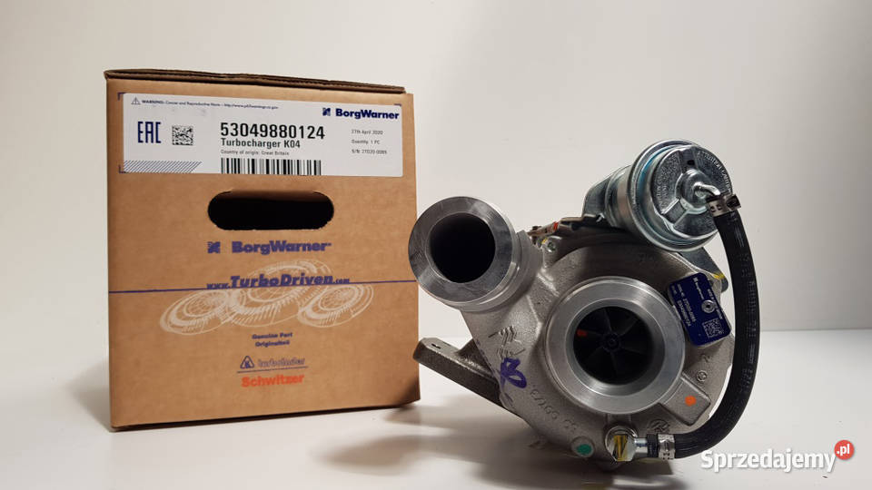Nowa turbosprężarka BorgWarner 53049880177
