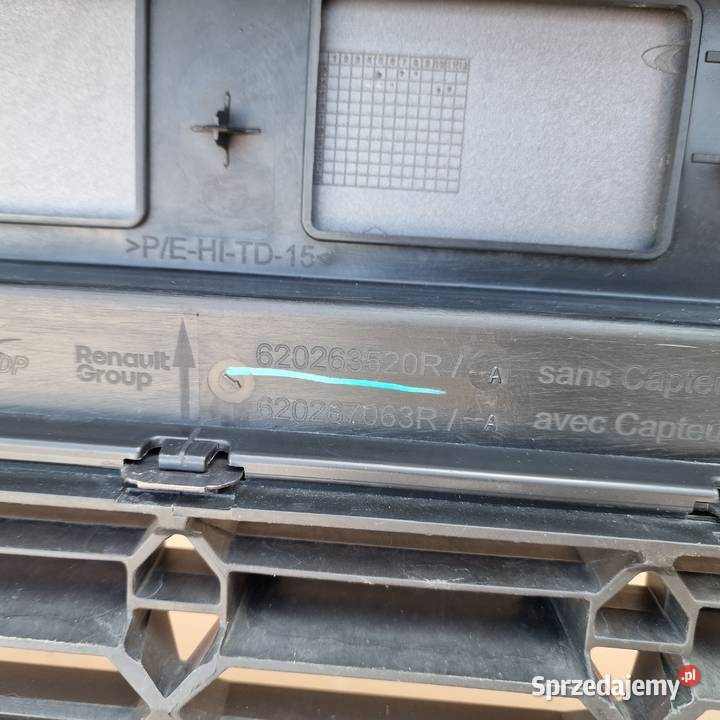 DACIA DUSTER III ZDERZAK PRZÓD 620849896 osobowe Bieleń